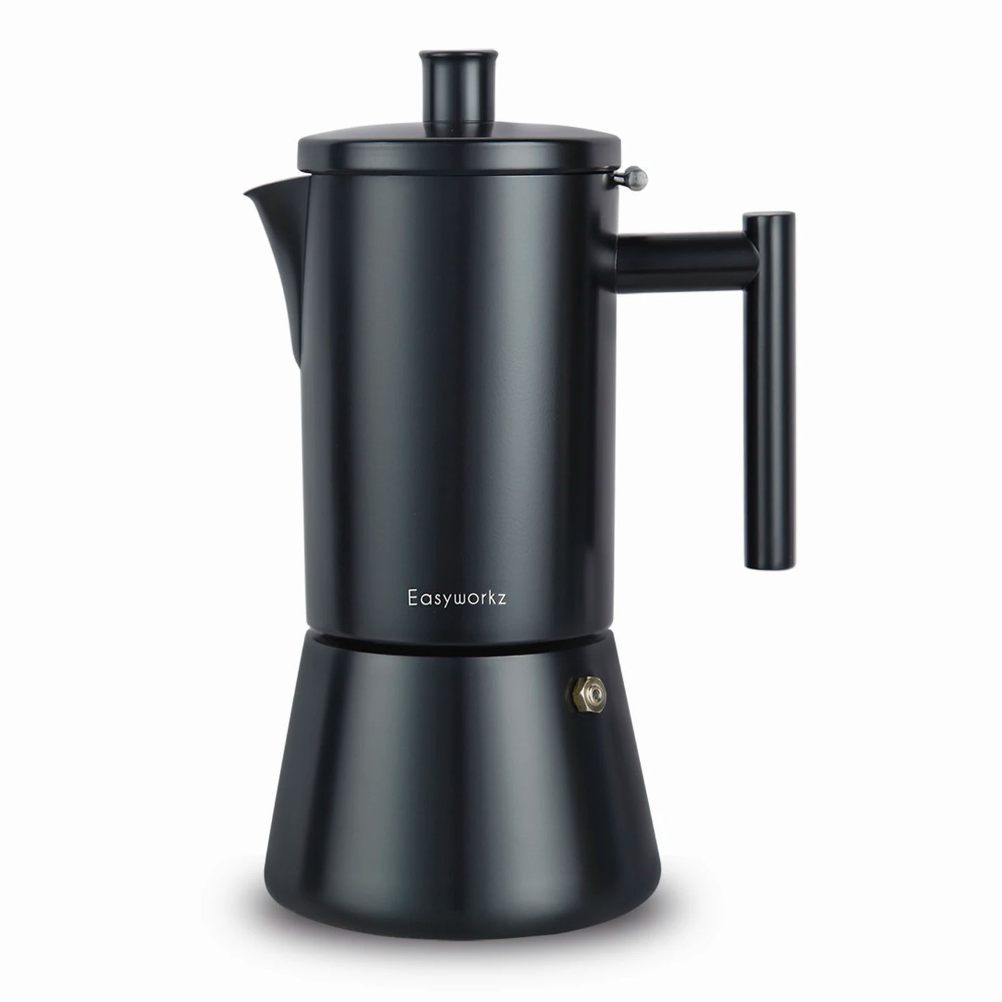 Cafetière Moka Italienne en Inox - Compatible Induction 200ml à 500ml