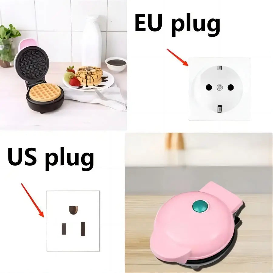 Appareil à Gaufres et Sandwichs Multifonctionnel - Machine Petit-Déjeuner