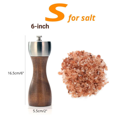 Moulins à Sel et à Poivre en Acier Inoxydable - Set Élégant
