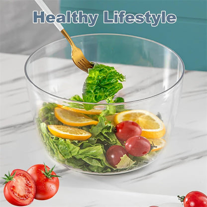 Essoreuse à Salade Double Compartiment - Compact et Pratique
