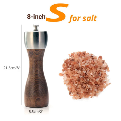 Moulins à Sel et à Poivre en Acier Inoxydable - Set Élégant