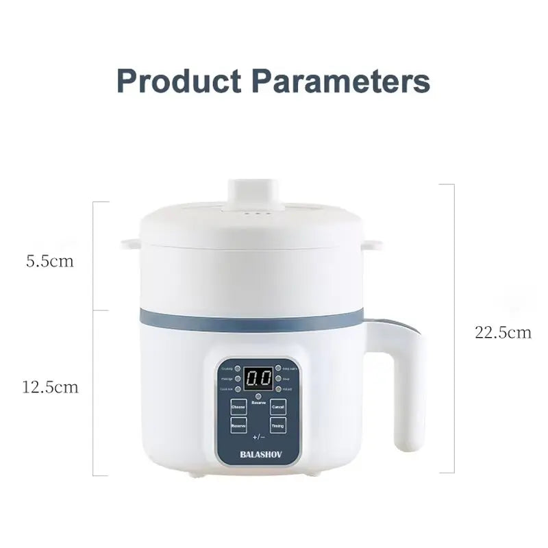 Cuiseur à Riz Électrique Multifonction - Cuve Antiadhésive 220V
