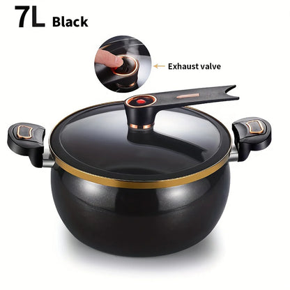 Cocotte Mijoteuse 7L Antiadhésive - Compatible Induction et Gaz