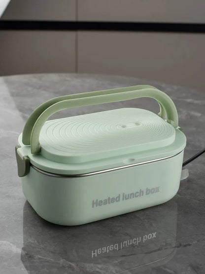 Boîte Repas Chauffante Électrique 220V - Lunch Box Inox 1L Bureau et École