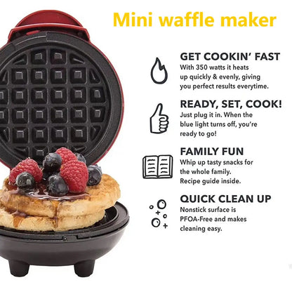 Appareil à Gaufres et Sandwichs Multifonctionnel - Machine Petit-Déjeuner