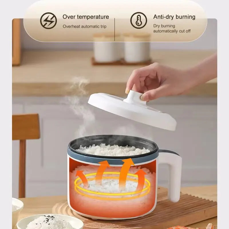 Cuiseur à Riz Électrique Multifonction - Cuve Antiadhésive 220V