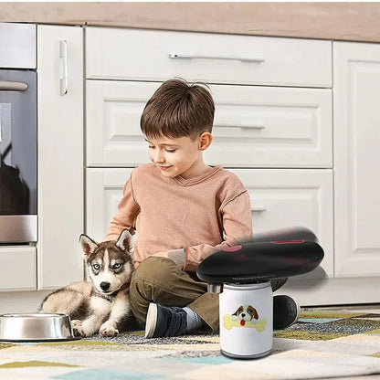 Ouvre-Boîte Électrique Automatique - Portable Une Touche Noir et Blanc