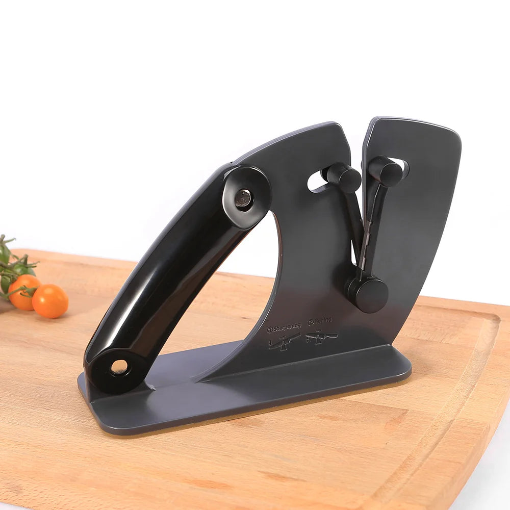 Affûteur couteaux cuisine compact design moderne facile utiliser.