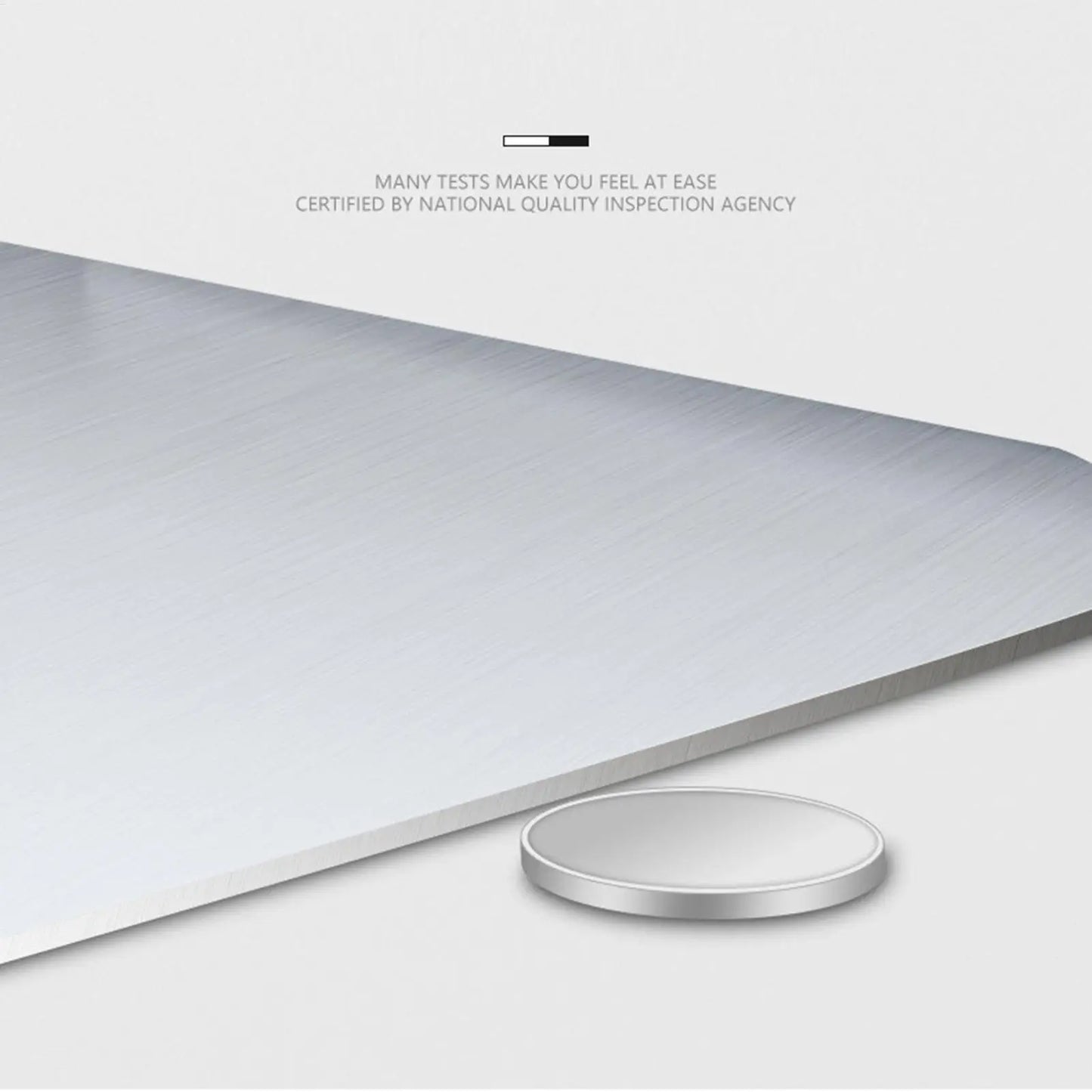 Planche à Découper en Acier Inoxydable avec Rebord - Protection Plan de Travail
