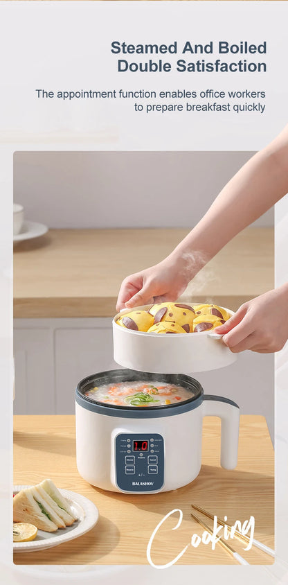 Cuiseur à Riz Électrique Multifonction - Cuve Antiadhésive 220V