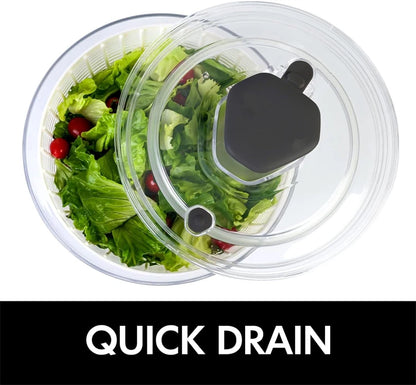 Essoreuse à Salade Grande Capacité - Presse Facile d'une Main
